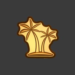 Palm-trees-STL-file-for-vacuum-forming-and-3D-printing_1.jpg STL file Palm trees Stl File・3D printer design to download
