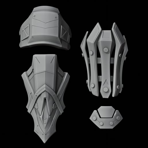 🦅 Hawkeye - Arms Armor - Marvel Rivals Cosplay Prop・ 3D File for 3D ...
