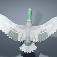 0004.png Photorealistic duck - posable/rigged [stl file included ]