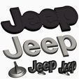 4s.jpg Jeep logo car brand for 3D printer or CNC router