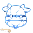 Cow-1.1.png Cow Cookie cutter & Stamp