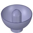 kashpo_v01_middle_stl-01.jpg 3 tier Flower pot Vase container tower decor 3D print and cnc