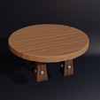 Table-circular.png Medieval miniature circular table
