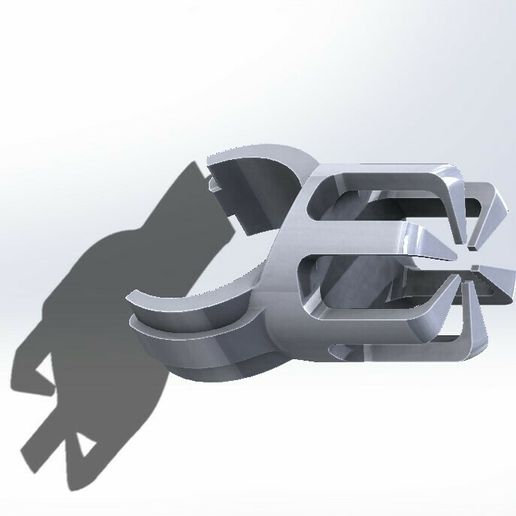 F32 cable duct Ø50mm 3D model