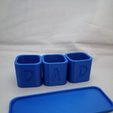 Dad-Pots.png Mini Planters and Tray DAD, Planter