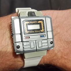 watchon.jpg Free STL file Diaclone Kronoform Transformers Micro Change Watch Band・3D printing design to download