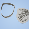 PORSCHECUTTER.png Logo pack cookie/clay/leather cutters