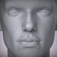 300.17.jpg 11 Male Head Sculpt 01 3D model Low-poly 3D model