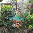 20230113_110047.jpg Mangeoire d'oiseaux en forme de temple aérien japonais