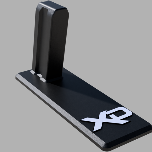 XD themed pistol display stand 3D model