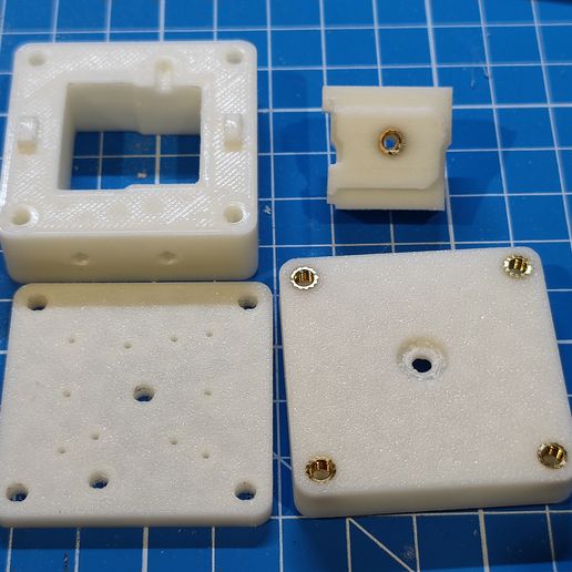 Inserts-2.jpg Descargar archivo STL gratis Molde de calcetines de silicona Hotend para Creality CR-6 SE - GRATIS • Modelo para imprimir en 3D, JonathanWang