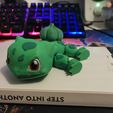 Pokemon Bulbasaur Multicolor Flexi Print-In-Place + figure & keychain