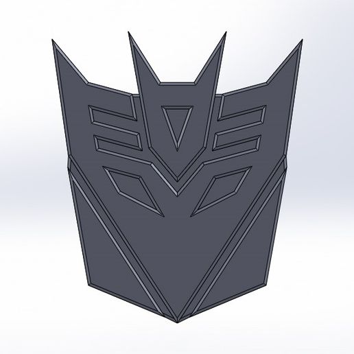 Decepticons Logo 3D model