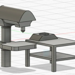 Perceuse-1.png Fichier STL 1/18 Perceuse a colonne 1 / Drill press 1 diecast・Plan imprimable en 3D à télécharger