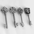 photo_2023-07-02_17-17-04.jpg Set of 4 fantasy ancient keys