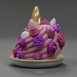 Cake_Paint_003.png Cake in unicorn style