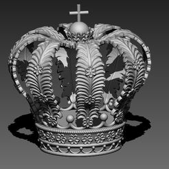 1-6.jpg STL-Datei Coroa, Krone・3D-Druckvorlage zum Herunterladen