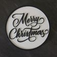 IMG_5166.jpg Datei STL 6 Coaster Christmas・Design für 3D-Drucker zum herunterladen