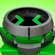 sa0025.png Ben 10 Omnitrix - Samsung Galaxy Watch 4 Classic  3D Print Model