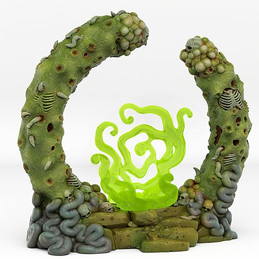 Plague Portal With Its Strange Slime Effect