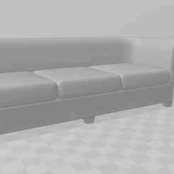 Capture-2.jpg STL-Datei Sofa and armchair for diorama 1/10 herunterladen • Objekt zum 3D-Drucken, RCGANG93
