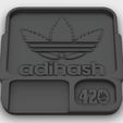 Captura-de-Pantalla-2023-03-12-a-las-23.51.37.jpg WEED TRAY GRINDERKING ADIHASH ...WEED TRAY 180X180X20MM EASY PRINT PRINTING WITHOUT SUPPORTS READY TO PRINT ROLLING SUPPORT