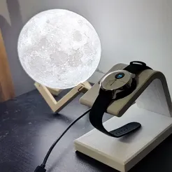 1.webp 3MF file Charging stand - Apple Watch Version・3D printing idea to download