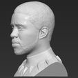 4.jpg Chad Boseman Black Panther bust 3D printing ready stl obj formats