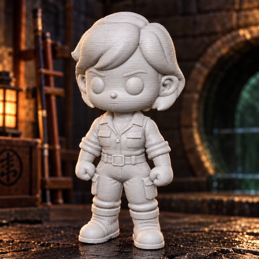 April O'Neil | Cute Collectible STL
