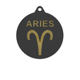 LlaveroAriesLogo_PNG.png Aries Symbol Resin Key Ring Mold