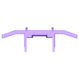 Front Bumper with loops.stl STL file TRX4M Slim Bumpers・Template to download and 3D print