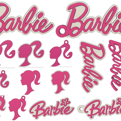 Minimal-Aesthetic-Summer-Photo-Collage.png Barbie logos and keychain pack