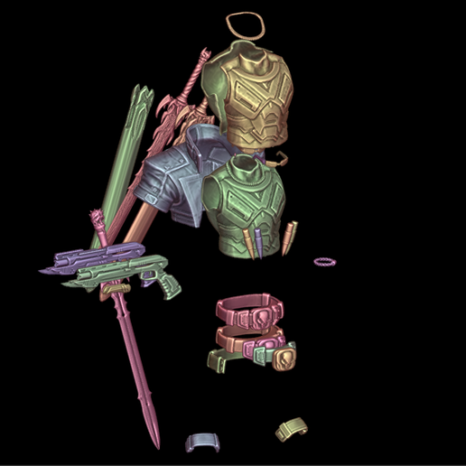 blender_Cp662o0SAv.png Blade, Eric Cross Brooks, Wesley SNipes Default Costume Marvel Rivals Full armor, weapon and props Cosplay Kit , kitbash