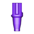 Scanabutment_Fnt_10G.obj Digital Implant Model with Positioning Guide