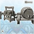 7.jpg Tavern interior set with barrel, bed and fireplace (5) - Medieval Gothic Feudal Old Archaic Saga 28mm 15mm