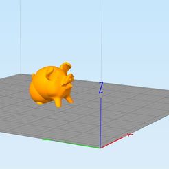 d99119ca42e35bfa7fbc7fba9ab1d88a_display_large.jpg Free STL file Supportless - Cute Pig (3D printer test)・3D printable object to download