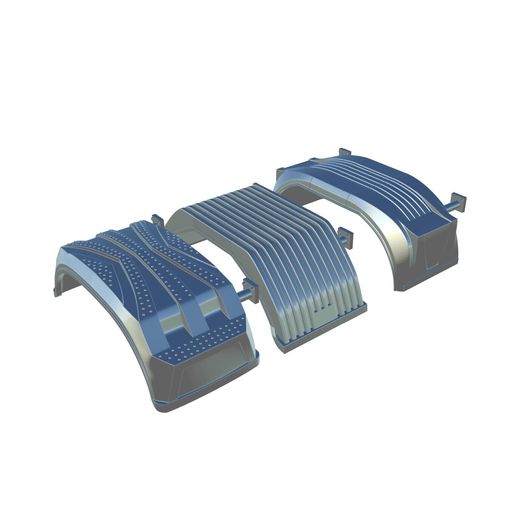 Longer steering axle parallel kit