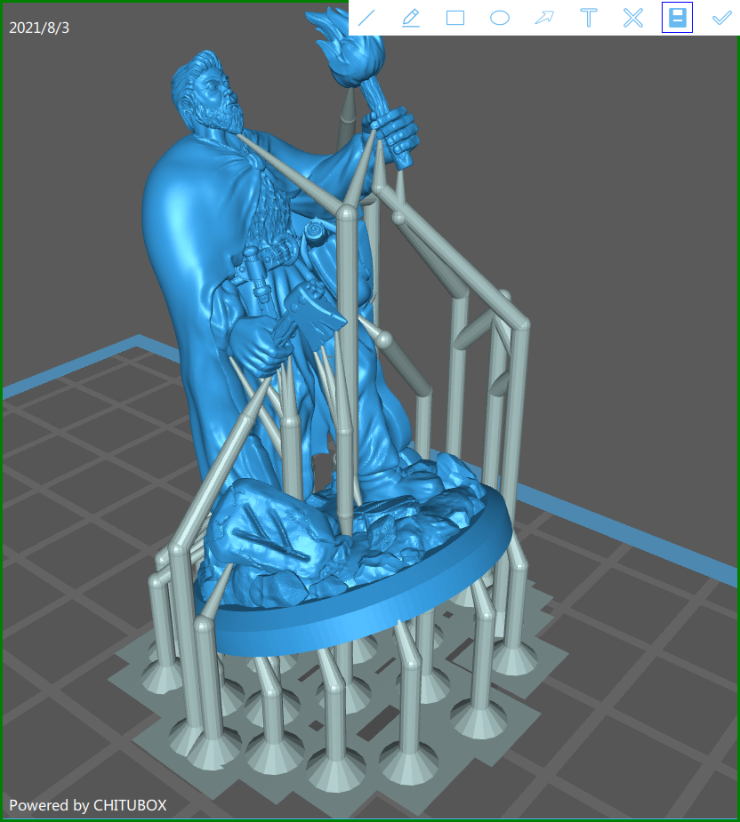 Download STL file Explorer 3D character - board games and tabletop ...