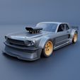 A.jpg 3D file Ford Mustang Hoonicorn・3D printer design to download