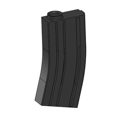 3.png STL file M4 magazine for storing BBs・3D printing idea to download