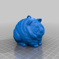yourMesh2.png Download free STL file tiger christmas tree toy • 3D printing object, shuranikishin