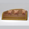 4.jpg Gold Leather Sofa
