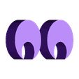 Pendant_Bat_Eyes.stl Bat Pendant