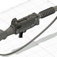 potf9.jpg Kenner Star Wars POTF2 Stormtrooper heavy infantry blaster rifle for 1:12 , 1:6 and cosplay