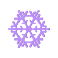 snowflake_v1g_20221130-41-5r7x94.stl Easy Snowflake