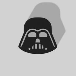 Darth-Vader.jpg STL file Darth Vader Decoration - Star Wars - 2D Art・3D printer model to download
