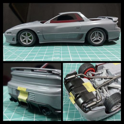 🚗 1/24 Mitsubishi GTO Twin Z Design body kit for Tamiya 24108・3D