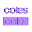 coles_logo.stl Coles Logo