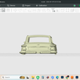 Screenshot-1640.png 1964 Chrysler Newport Town & Country Wagon, scale model, hollow shell body, resin, FDM, printable, stl