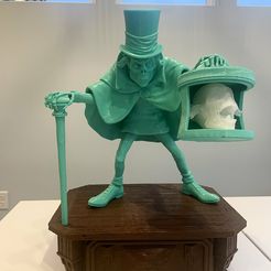 Haunted Mansion The Hatbox Ghost 3D Printable Sculpt 3D print model